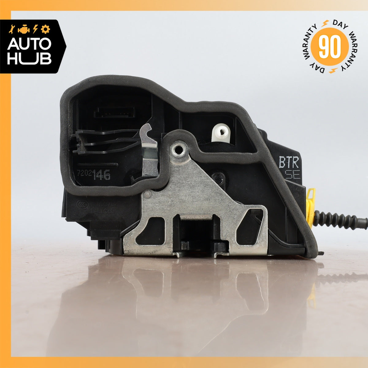 04-10 BMW E60 528i 645Ci Front Right Side Door Lock Latch Actuator OEM 78k - photo 8