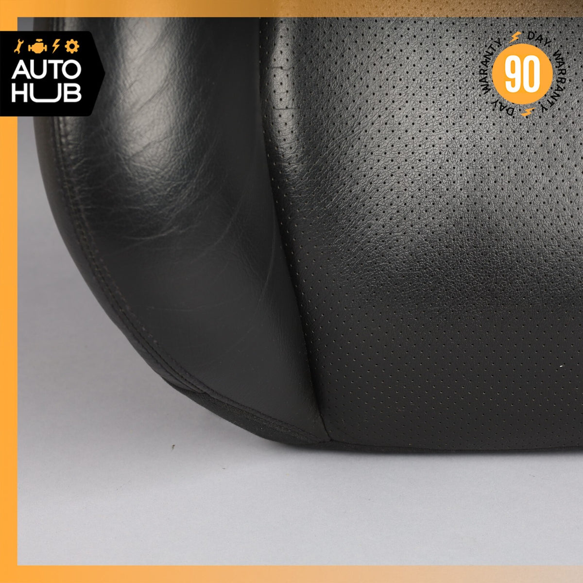 96-02 Mercedes R129 SL320 SL500 Right Side Top Upper Seat Cushion Black OEM - photo 4