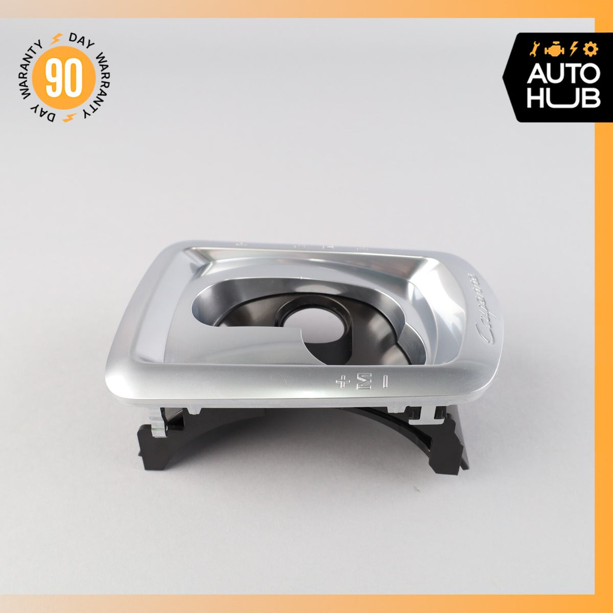 11-18 Porsche Cayenne 958 E-Hybrid S Center Console Shifter Trim Bezel OEM - photo 4