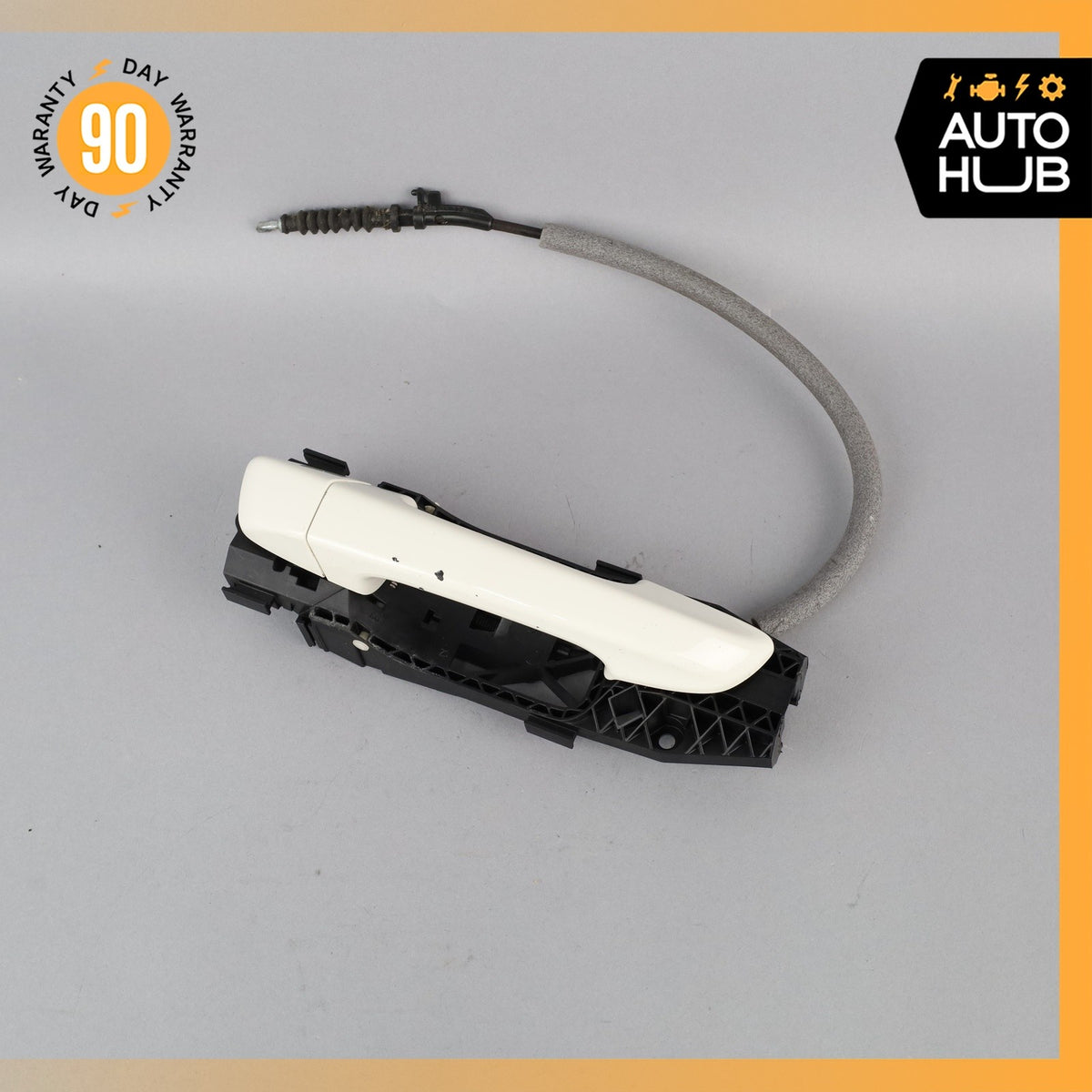 11-18 Porsche Cayenne 958 Front or Rear Right Exterior Door Handle White OEM - photo 2