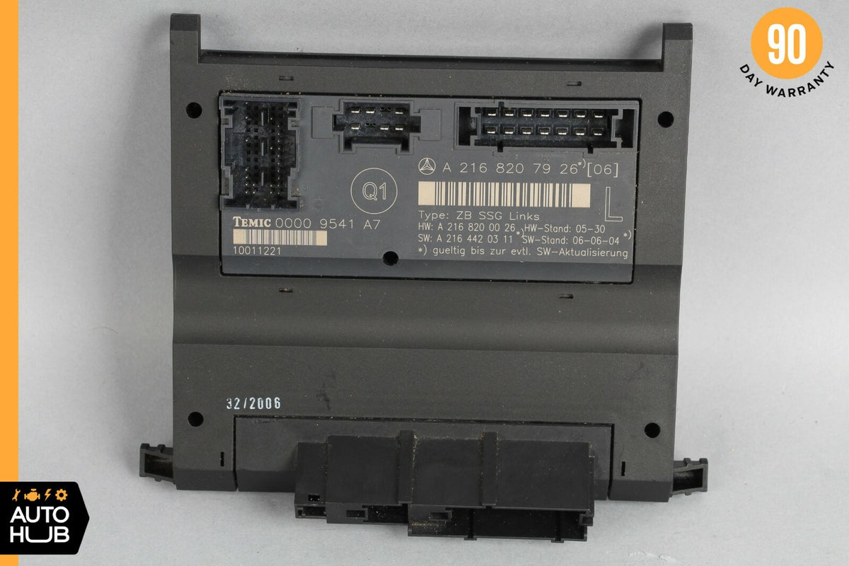 07-14 Mercedes W216 CL550 CL63 AMG Front Left Driver Seat Control Module OEM - photo 5