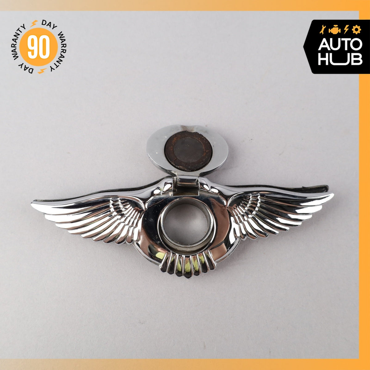 00-02 Bentley Arnage Trunk Lid Unlock Release Handle Emblem OEM 30k - photo 6