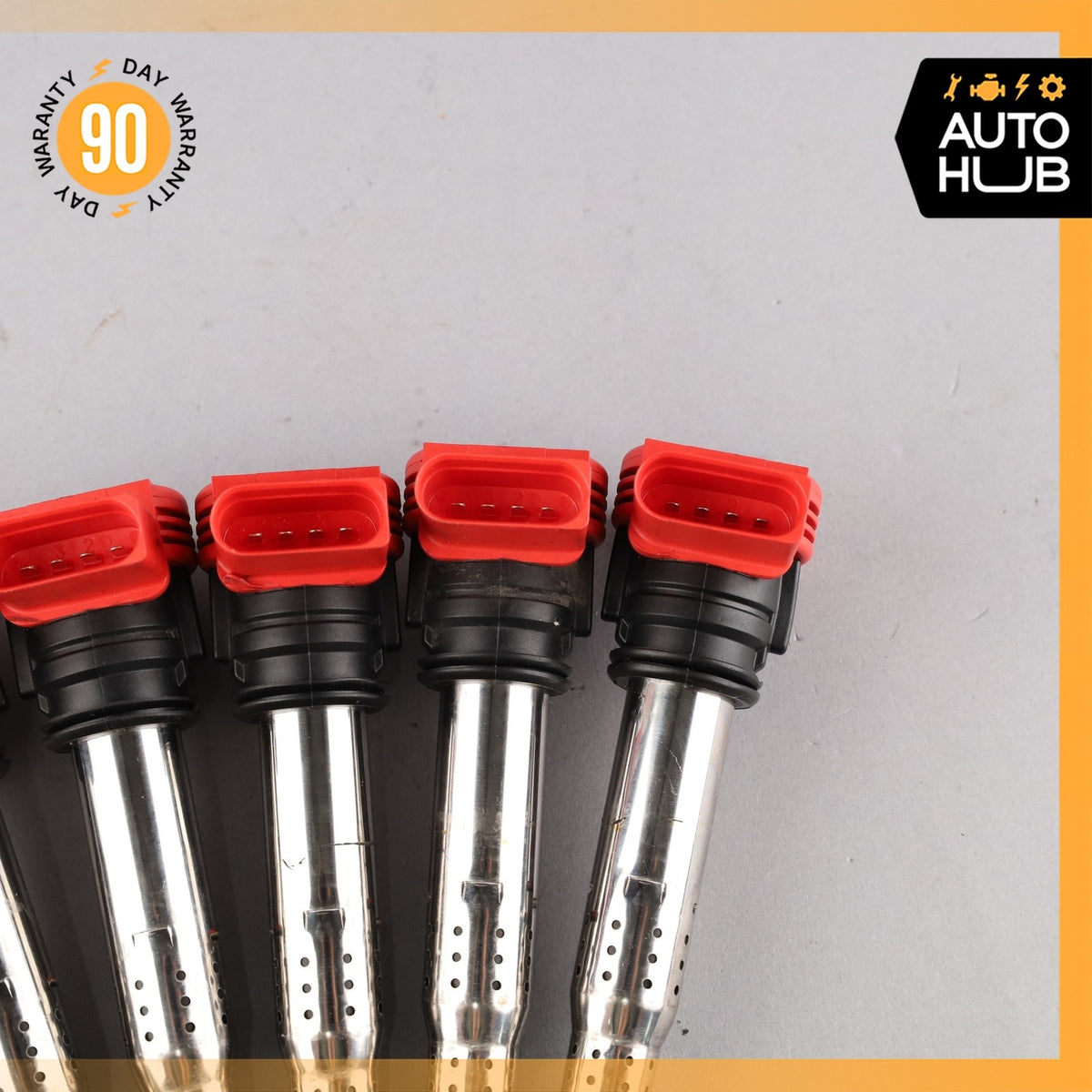 10-16 Audi B8 S4 A4 Engine Motor Starter Ignition Coil Coils Set OEM - photo 10