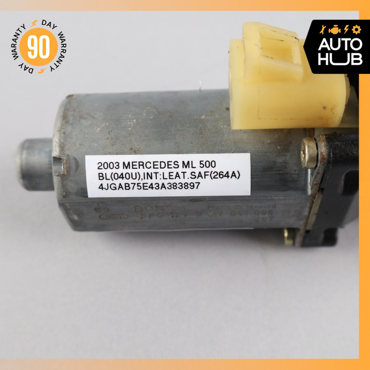 98-05 Mercedes W163 ML500 ML320 Rear Left Driver Window Motor Regulator OEM - photo 9