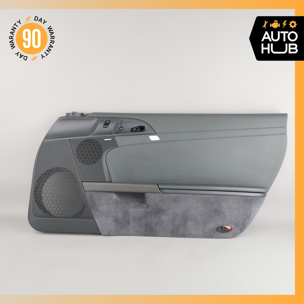 05-12 Porsche Boxster 987 Cayman Front Right Interior Door Panel Gray OEM 62k - photo 2
