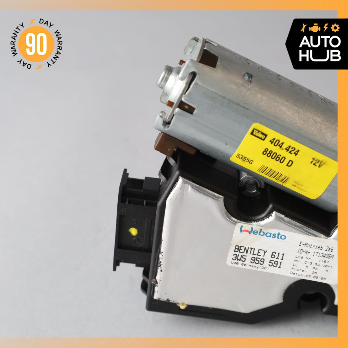 06-18 Bentley Continental Flying Spur Sunroof Sun Roof Motor Left Side OEM 76k - photo 3