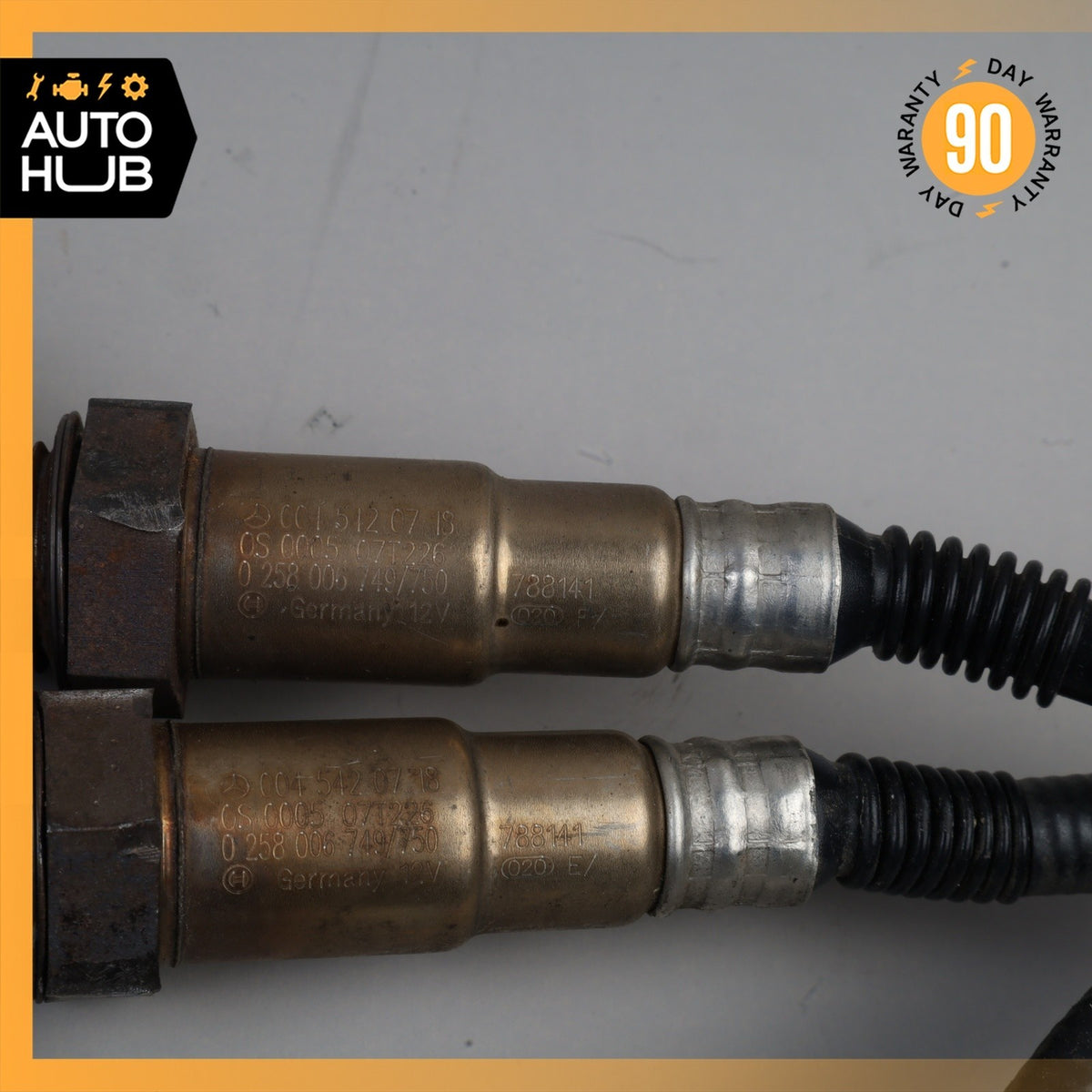 Mercedes W204 C300 SL550 E550 Oxygen O2 Sensor Lambda Set of 4 0035427018 OEM - photo 8