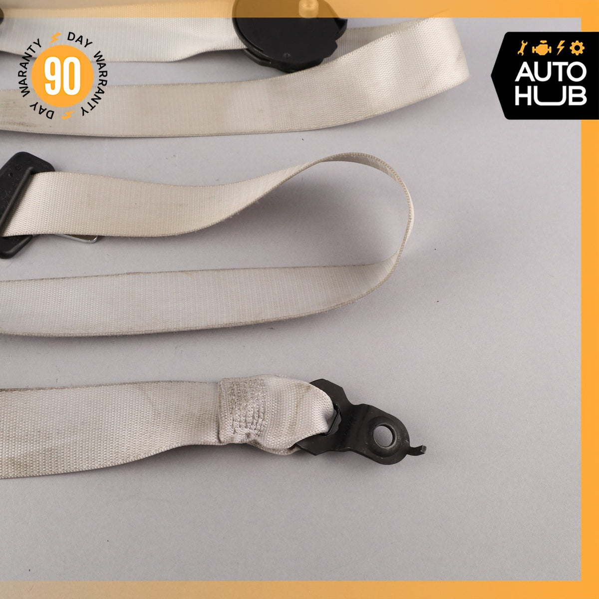 10-13 Mercedes W212 E350 E400 Seat Belt Front Left Driver Side Gray OEM - photo 15