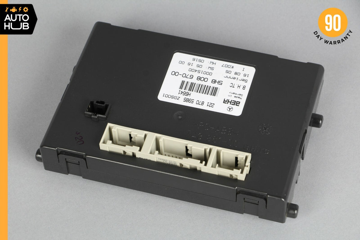 07-09 Mercedes W221 S550 S63 AC A/C Air Heater Blower Climate Control Module OEM - photo 4