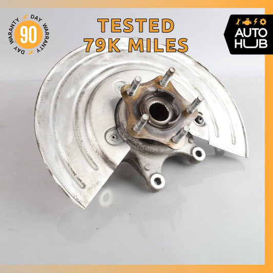 14-20 Jaguar X152 F-Type R Rear Right Spindle Knuckle Hub w/ Shield OEM 79k - photo 1