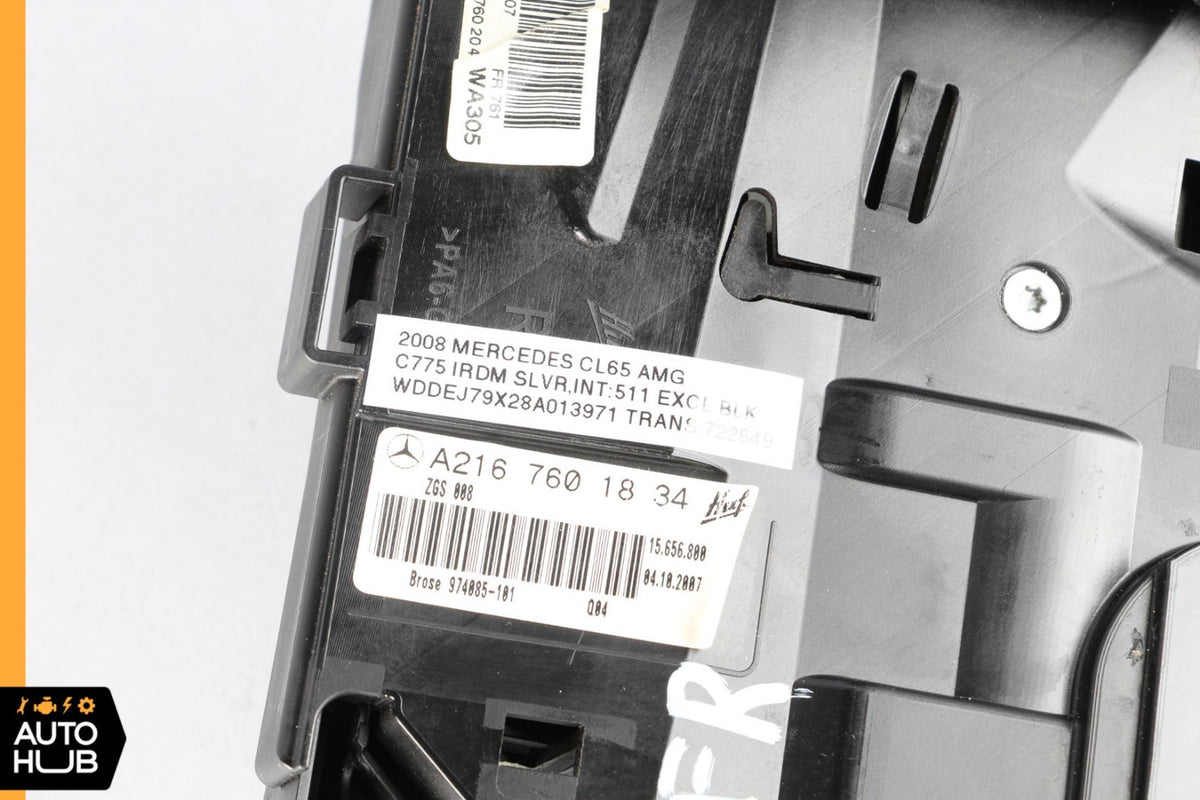 07-13 Mercedes W216 CL65 AMG CL550 Right Passenger Door Handle Keyless Go OEM - photo 11