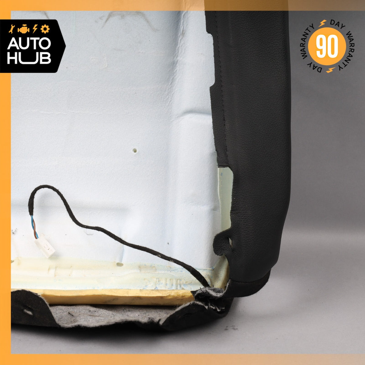 14-16 Mercedes W212 E400 E550 Front Left Seat Cushion Top Upper Black OEM - photo 11