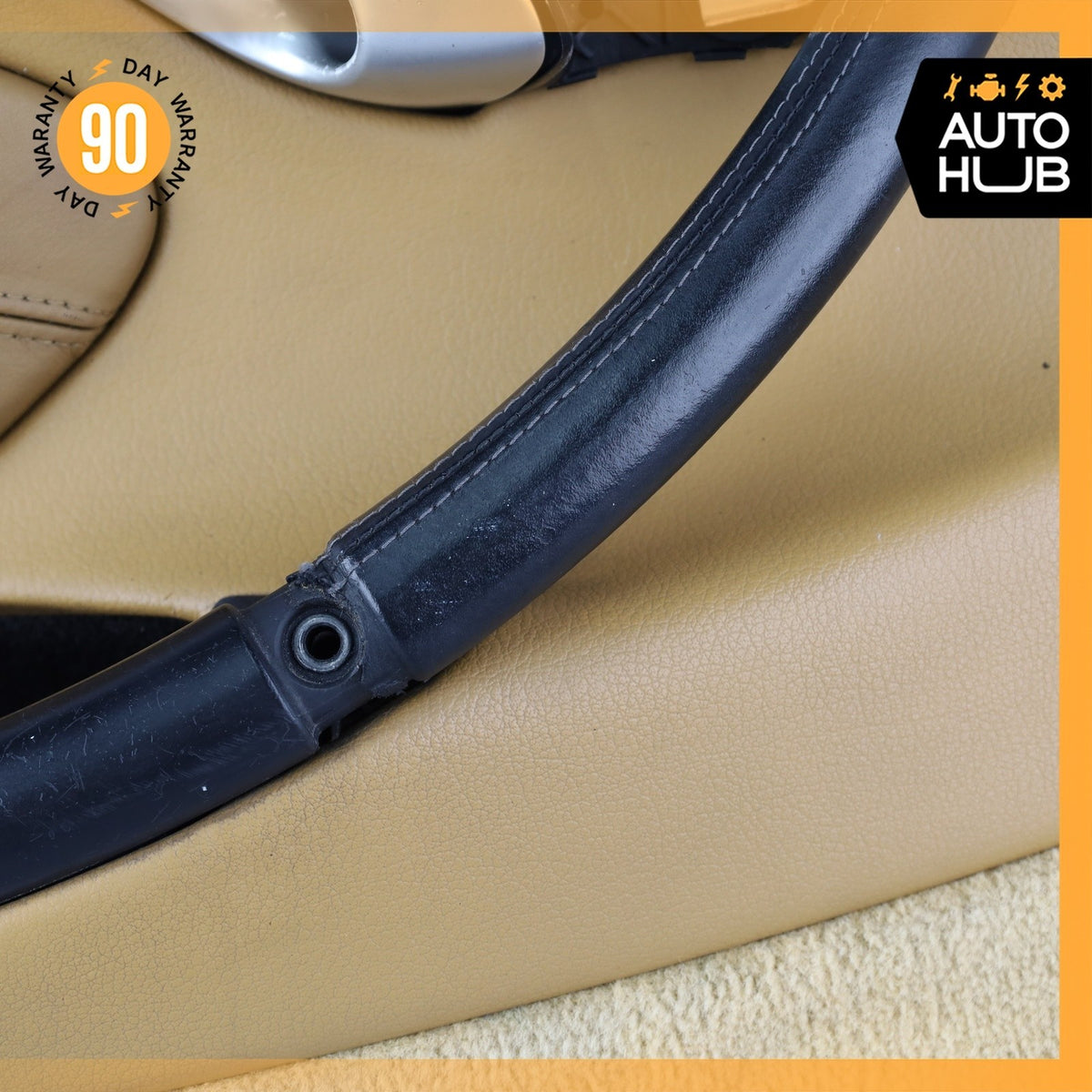 00-04 Porsche Boxster 986 Front Left Side Interior Door Panel Trim Beige OEM - photo 9