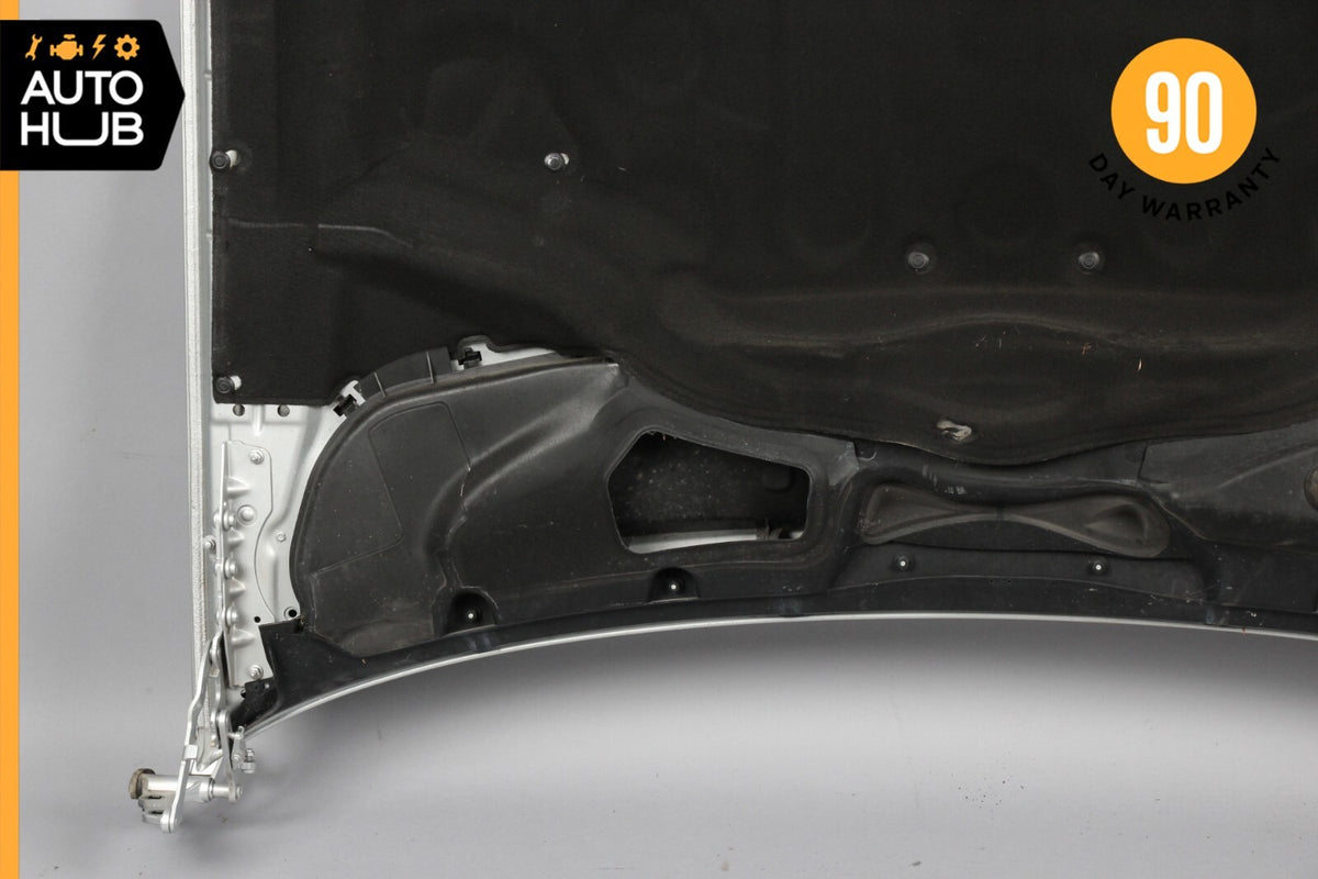 07-13 Mercedes W221 S600 S550 Hood Panel Assembly Iridium Silver Metallic OEM - photo 9