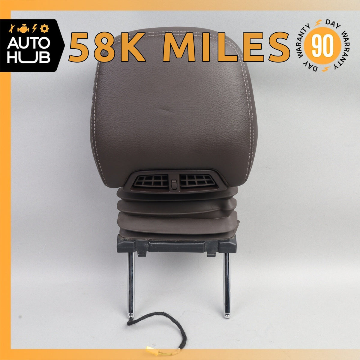 14-17 Mercedes W207 E400 E350 Front Seat Cushion Headrest Head Rest OEM 58k - photo 1