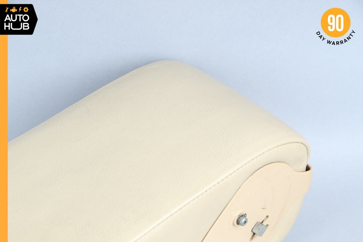 89-95 Mercede W124 300CE E320 Coupe Rear Folding Armrest Arm Rest Beige OEM - photo 3