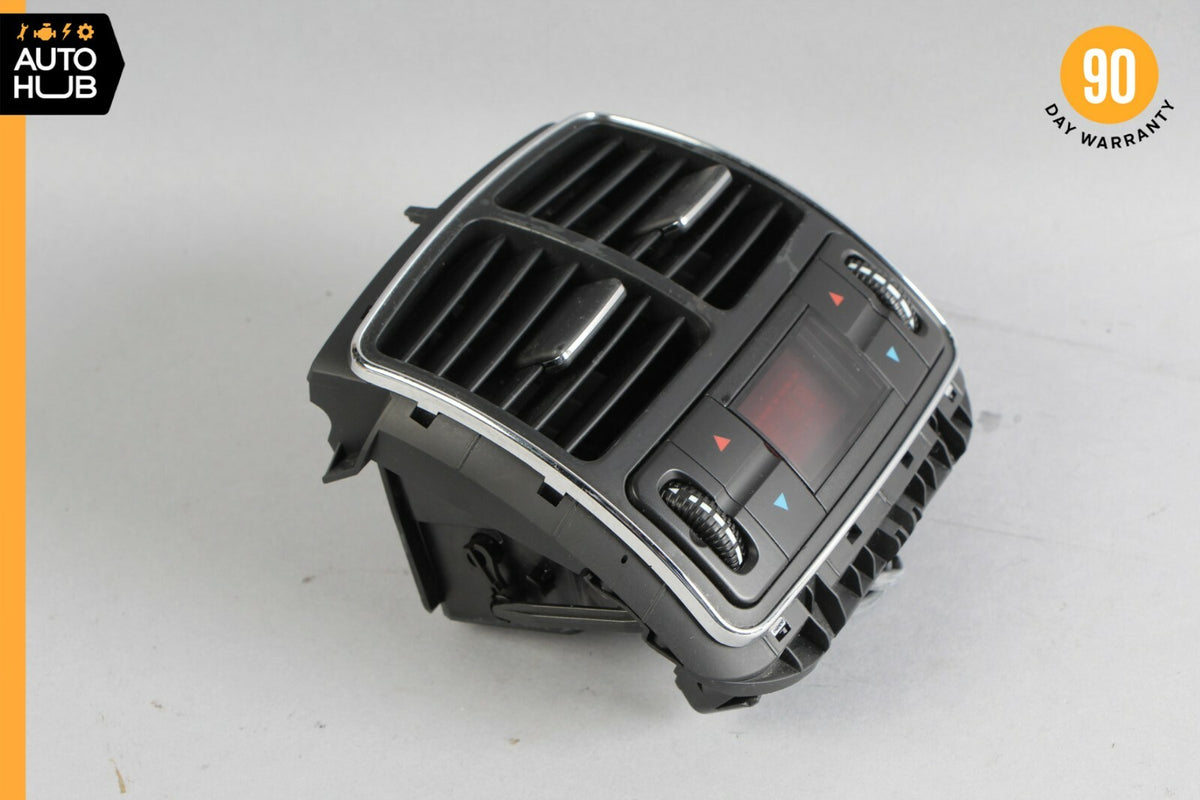 06-11 Mercedes W219 CLS500 CLS55 AMG Rear Seat AC A/C Control Air Vent Black OEM - photo 7