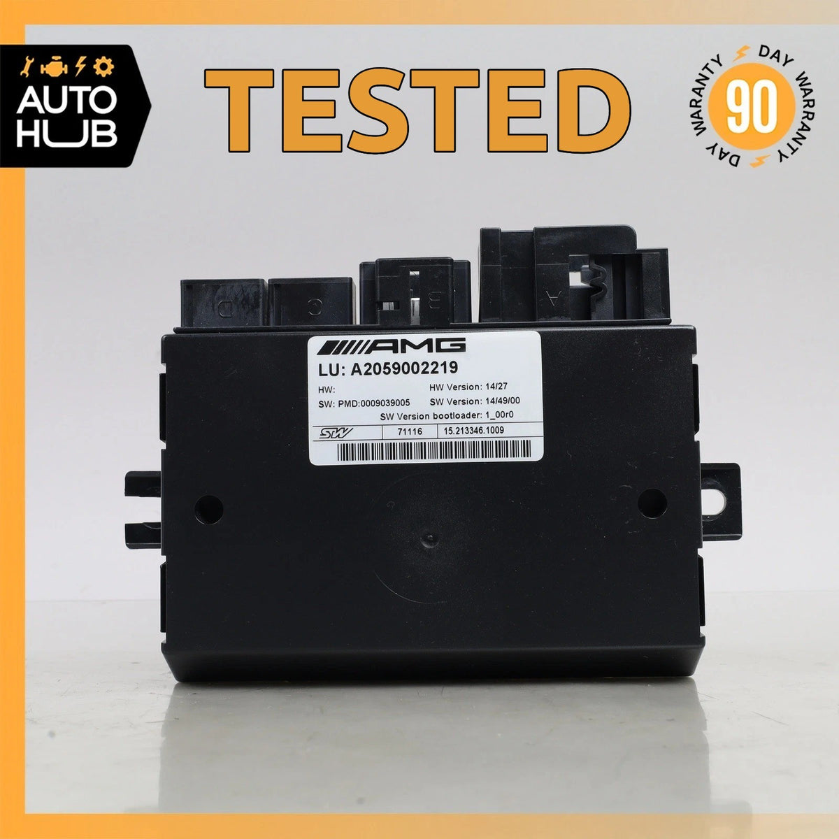15-16 Mercedes W205 C63 AMG C43 AMG Active Engine Mount Control Module OEM - photo 1