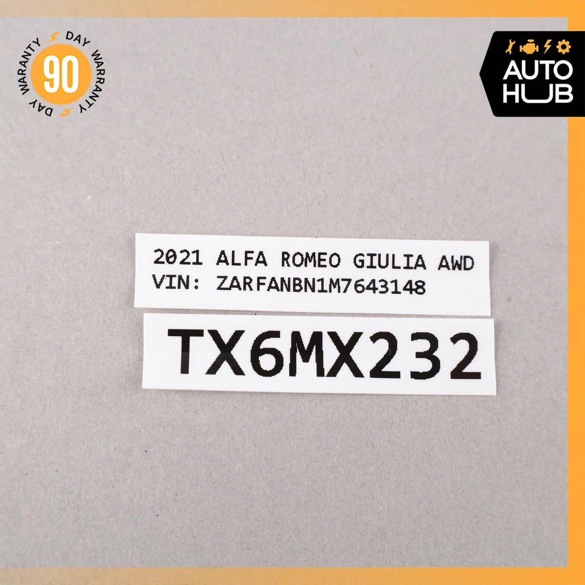 17-23 Alfa Romeo 952 Giulia 949 Stelvio Active Lane Assist Front Camera OEM - photo 9