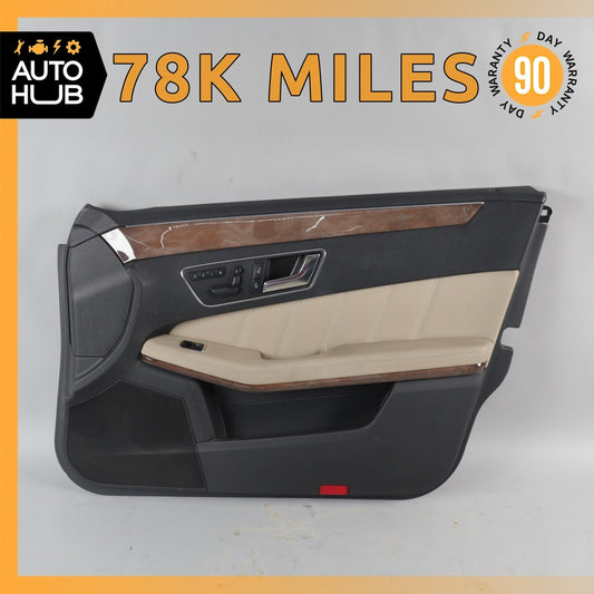 10-13 Mercedes W212 E350 E550 Front Right Side Interior Door Panel OEM 78k - photo 1