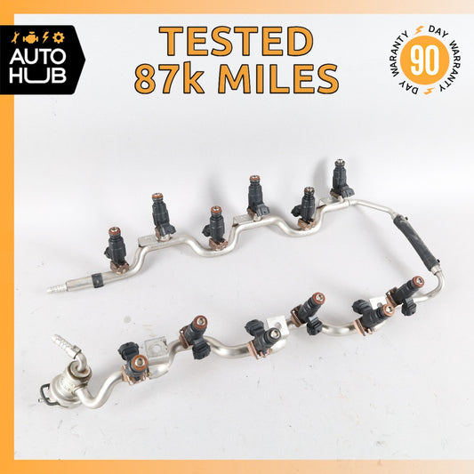 03-13 Bentley Continental GT Flying Spur GTC 6.0L W12 Fuel Injector Rail OEM 87k - photo 1