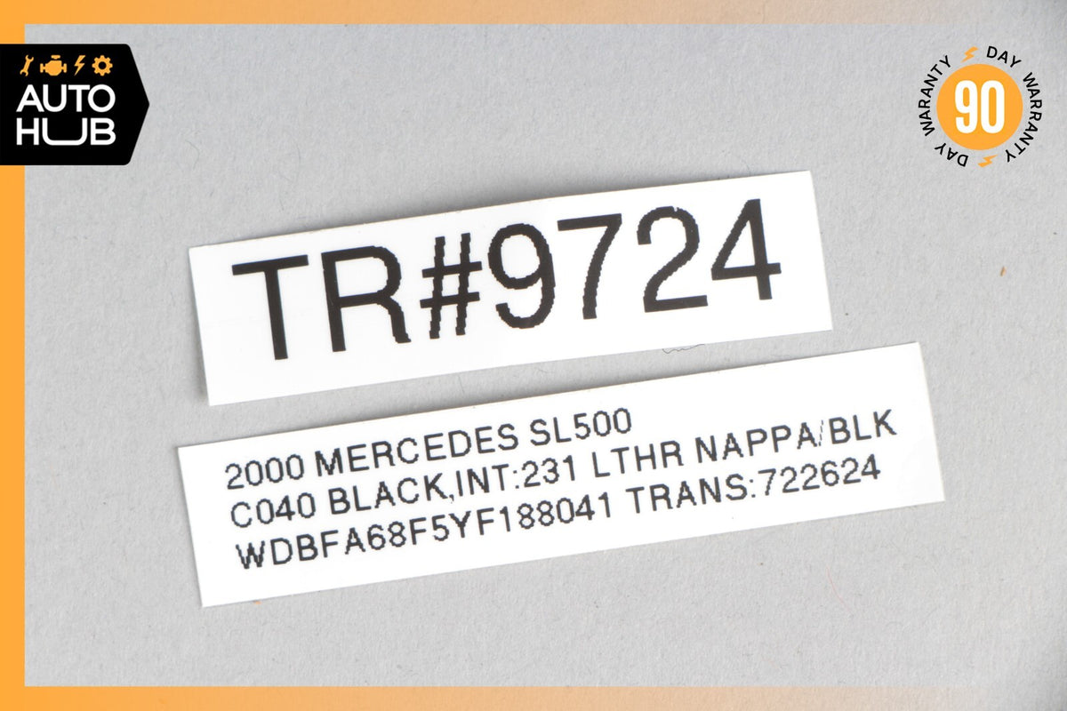 90-02 Mercedes R129 SL500 SL320 Left Driver Side Window Control Switch OEM 73k - photo 7