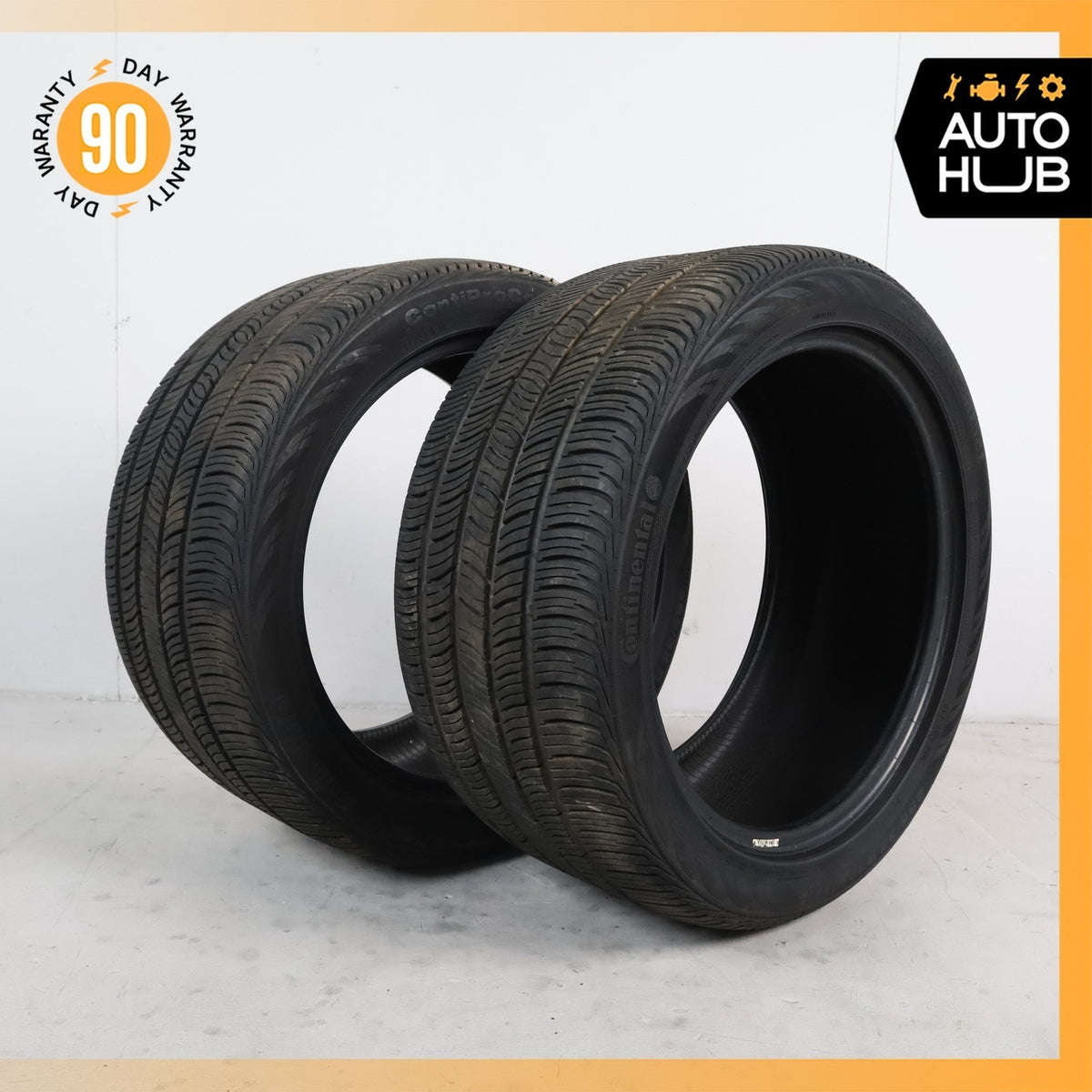 285/35R18 Continental ContiProContact 285 35 18' 97H XL 9/32" Set of 2 Tires - photo 1