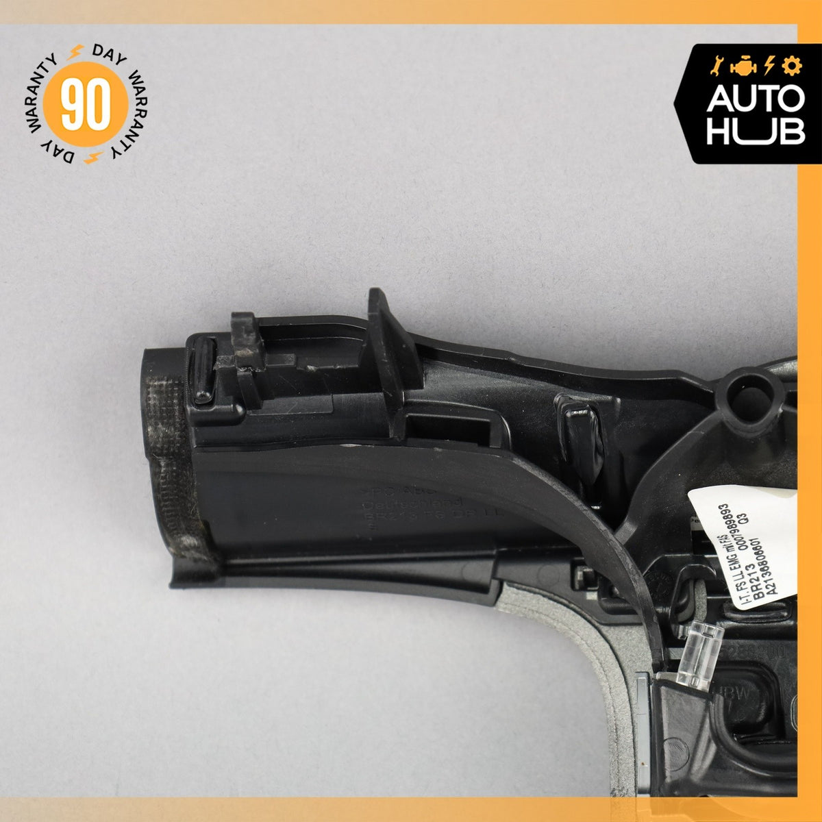 Mercedes W213 E43 AMG Left Driver Side Dashboard Dash Trim 2136806601 OEM - photo 8