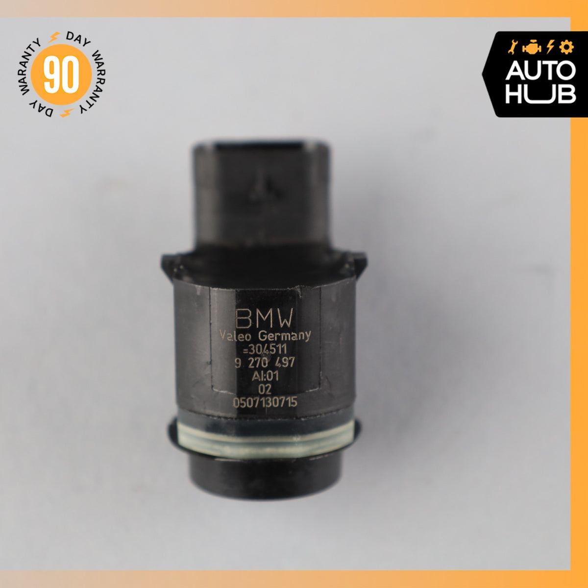 BMW E71 X6M Bumper Parking Aid Assist Sensor 9270497 OEM 62k - photo 7