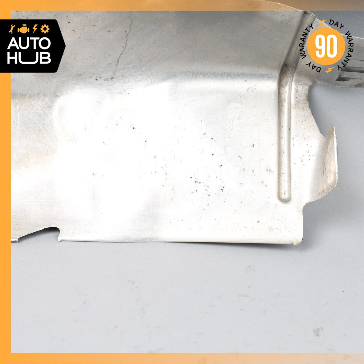 03-18 Bentley Continental GT GTC Left Side Steering Rack Heat Shield Plate OEM - photo 8