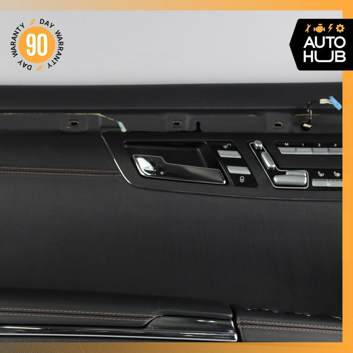 10-13 Mercedes W221 S63 AMG S550 Front Left Side Interior Door Panel OEM 68k - photo 4