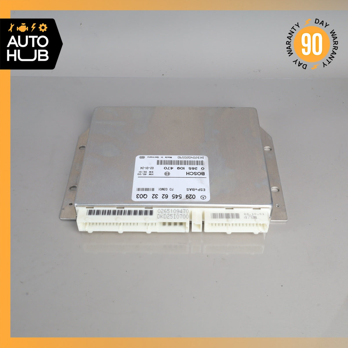 01-03 Mercedes W208 CLK430 ABS Anti Lock Brake System Control Module OEM - photo 3