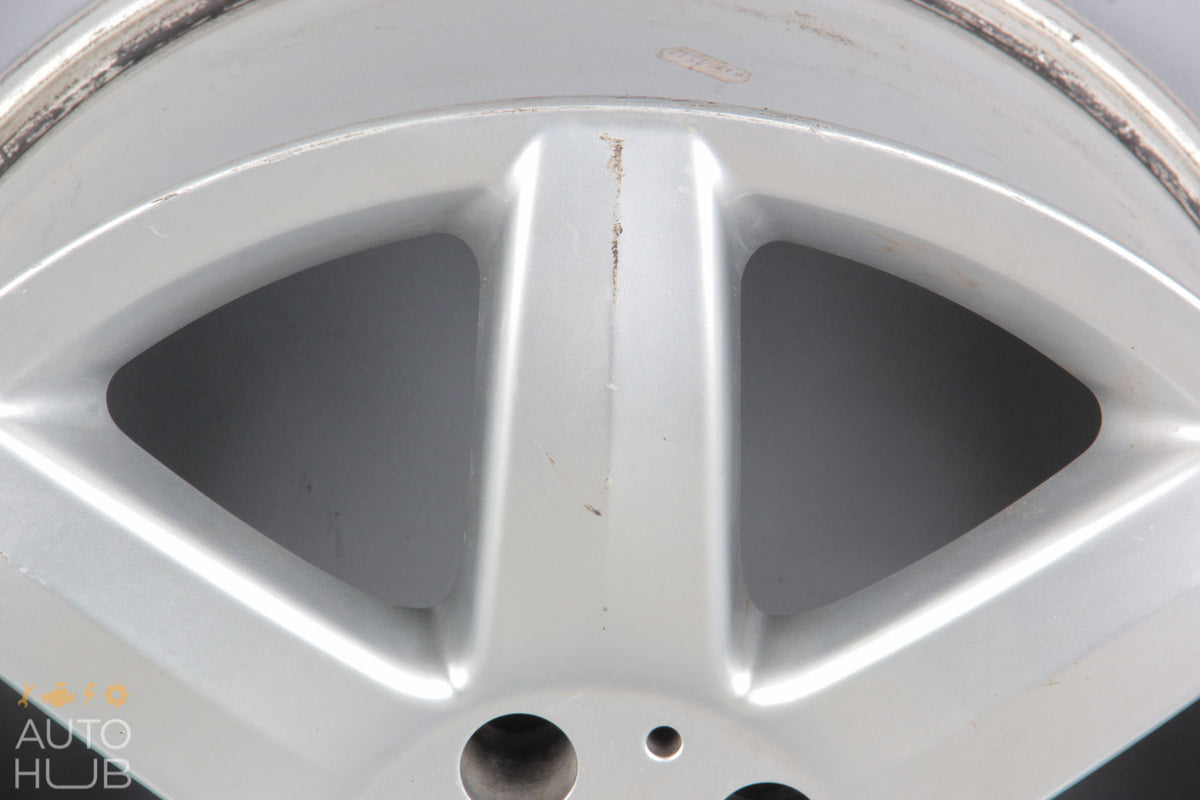 Mercedes R230 SL500 SL600 8.5 X R17 17" Wheel Rim Silver 2304010902 OEM - photo 7
