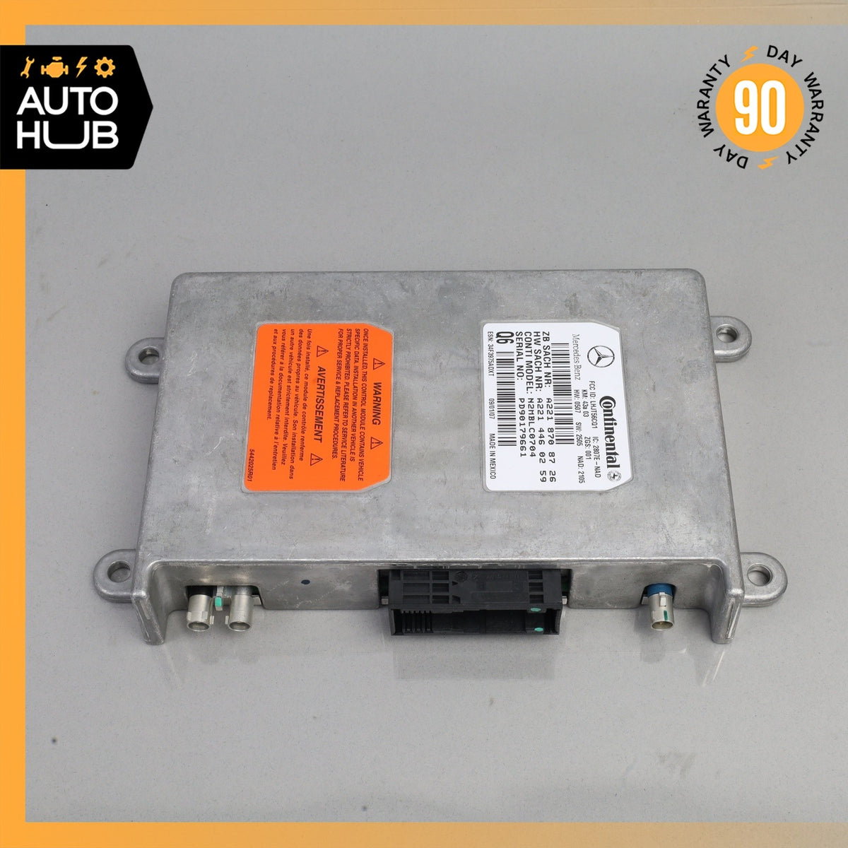 Mercedes X164 GL450 SL500 CLS500 S550 Voice Communication Control Module OEM - photo 3