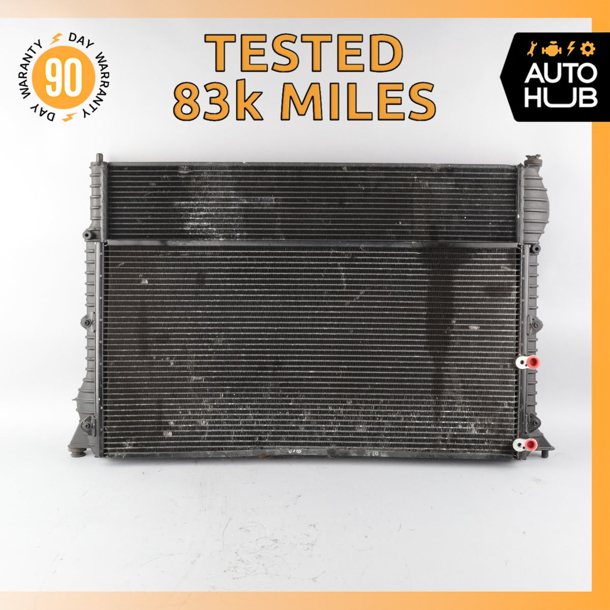 08-14 Bentley Continental GTC Speed Engine Cooling Radiator AC A/C Condenser OEM - photo 1