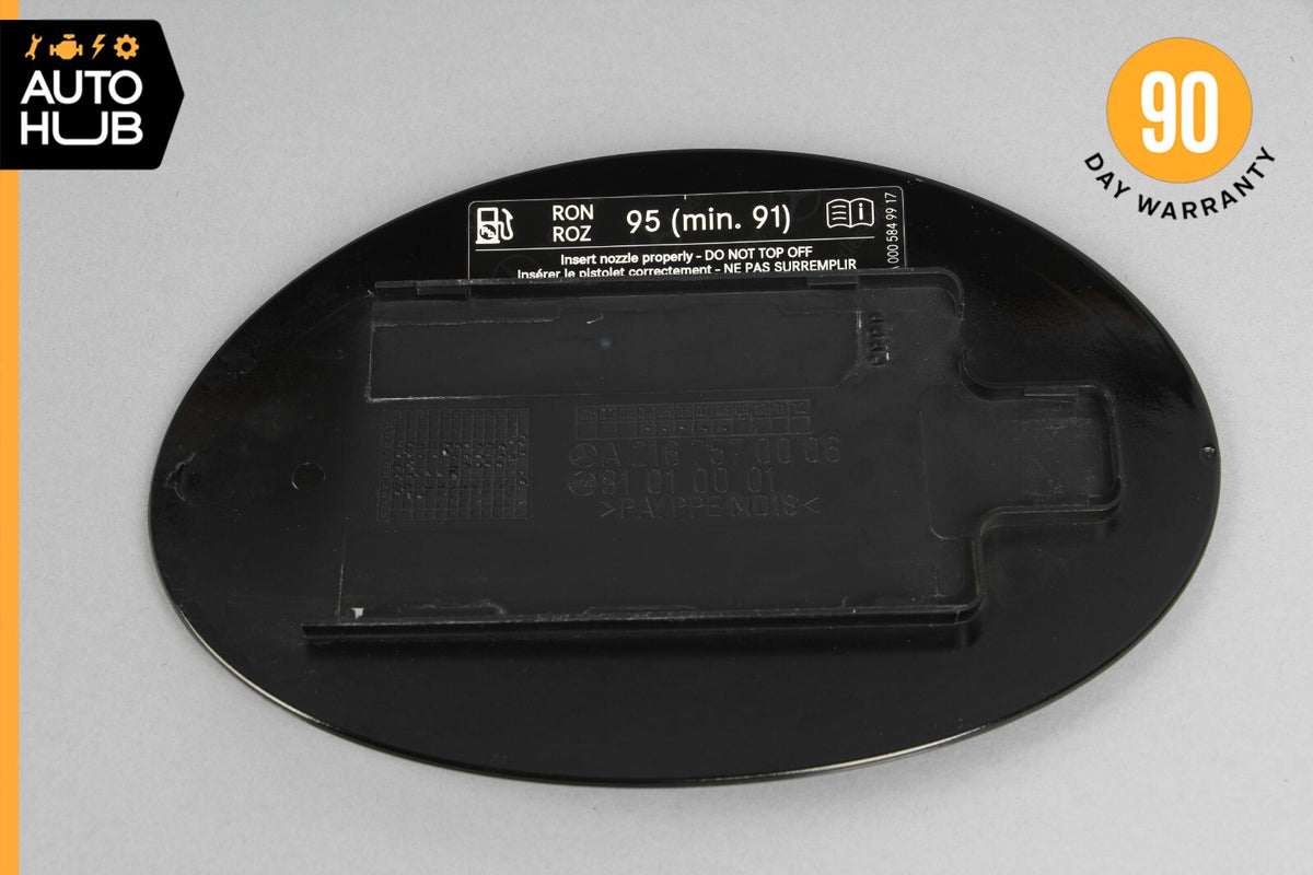 07-14 Mercedes W216 CL550 CL63 AMG Fuel Gas Tank Lid Door Cover Black OEM 74k - photo 6