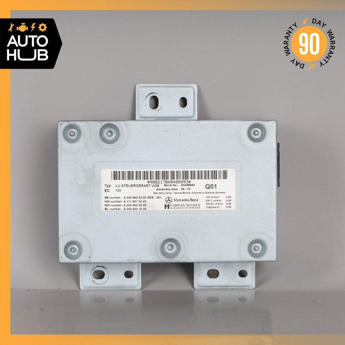Mercedes W164 ML550 S400 SLK350 Communication Interface Module 2048708026 OEM - photo 7