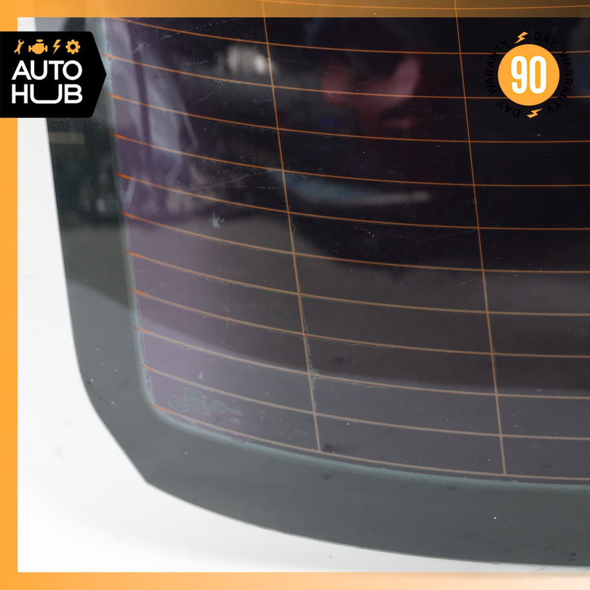 17-19 Audi B9 A4 Sedan Rear Windshield Window Glass OEM 56k - photo 11