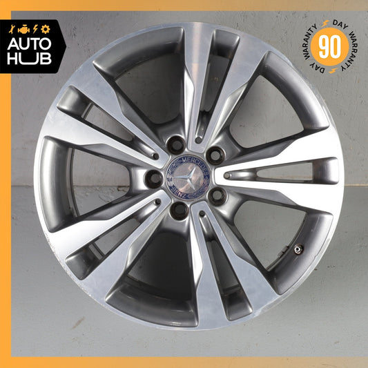 Mercedes W205 C300 C350 C350e 8.5 x 18 18" Rear Wheel Rim 2054012902 OEM - photo 1