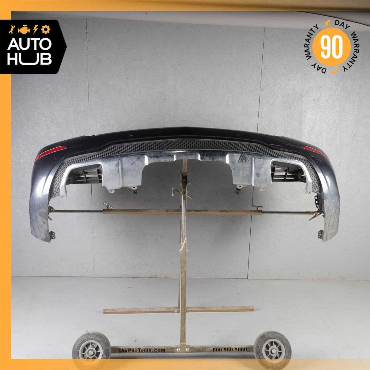 13-15 Mercedes X204 GLK250 GLK350 AMG Sport Rear Bumper Cover Assembly Gray OEM - photo 16