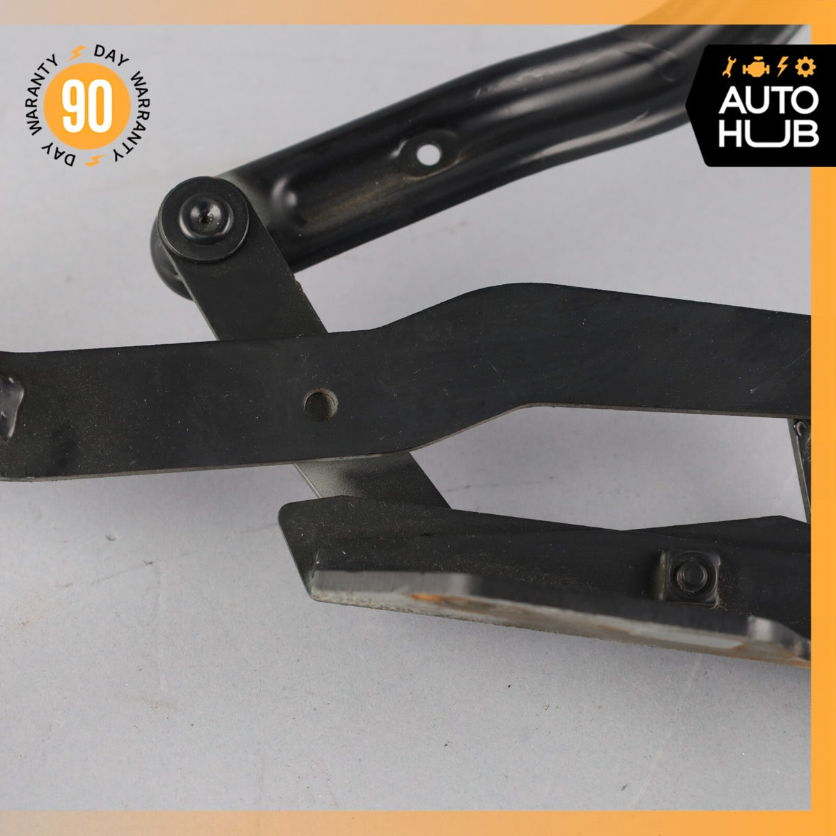 Mercedes W124 E320 Rear Trunk Lid Hinge Hinges Bracket Left and Right Set OEM - photo 11
