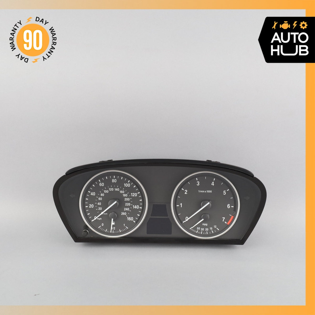 07-13 BMW E70 X5 Instrument Cluster Speedometer OEM - photo 2