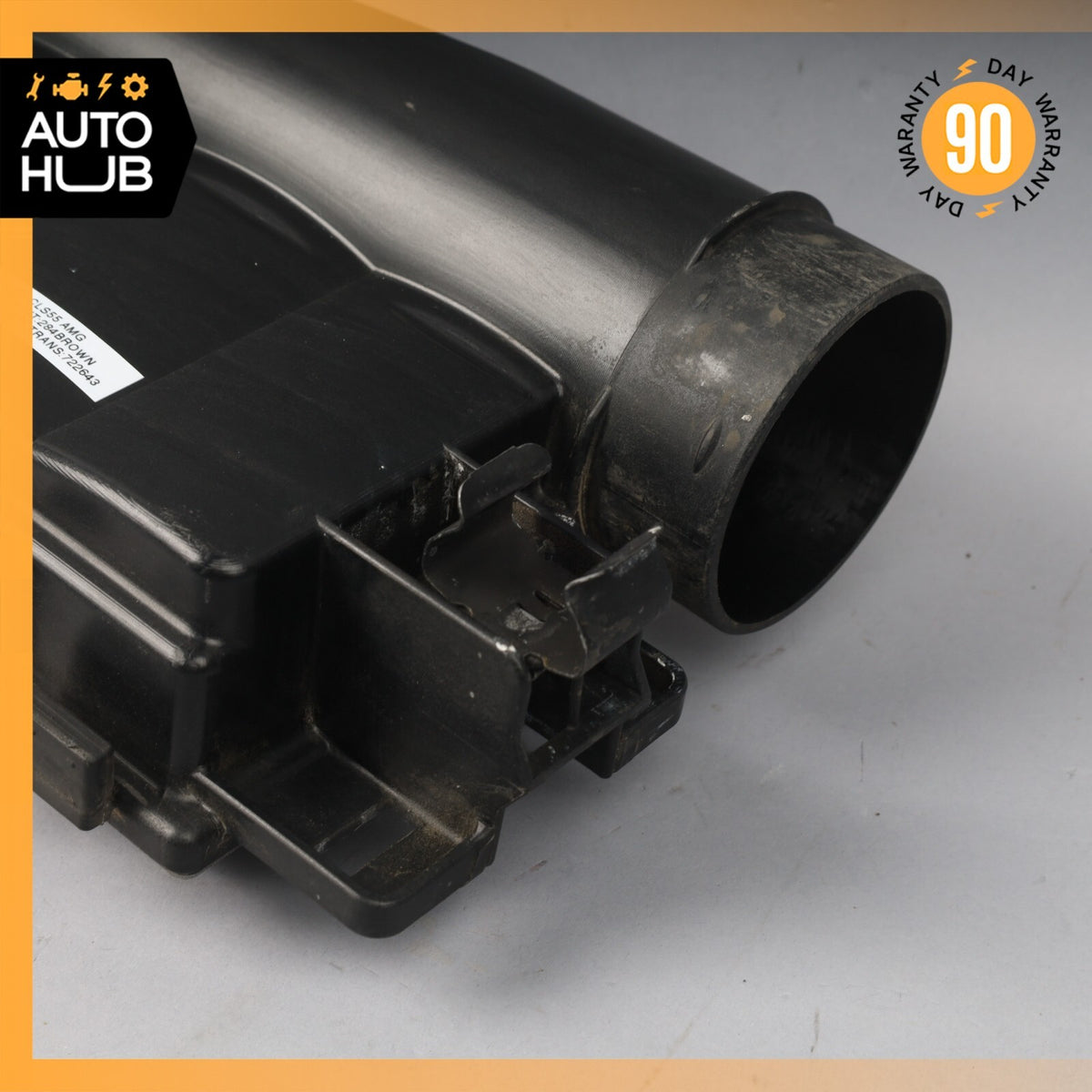 03-08 Mercedes W219 CLS55 E55 AMG Engine Air Intake Filter Right 1130900601 OEM - photo 7