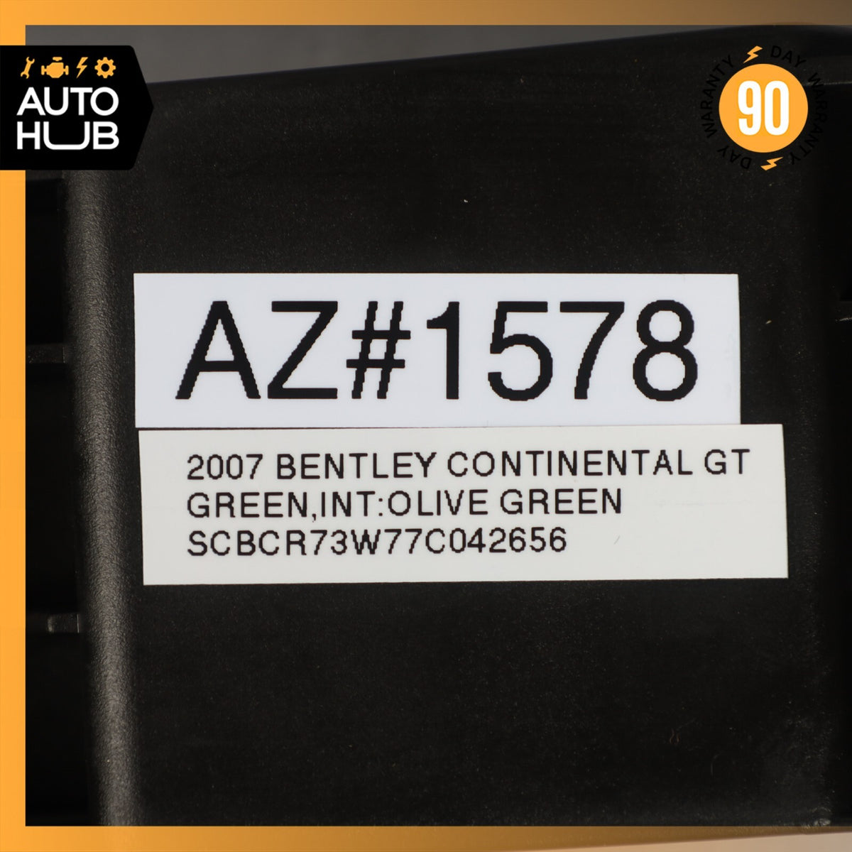 03-11 Bentley Continental GT GTC Rear Right Bumper Holder Support Bracket OEM - photo 12