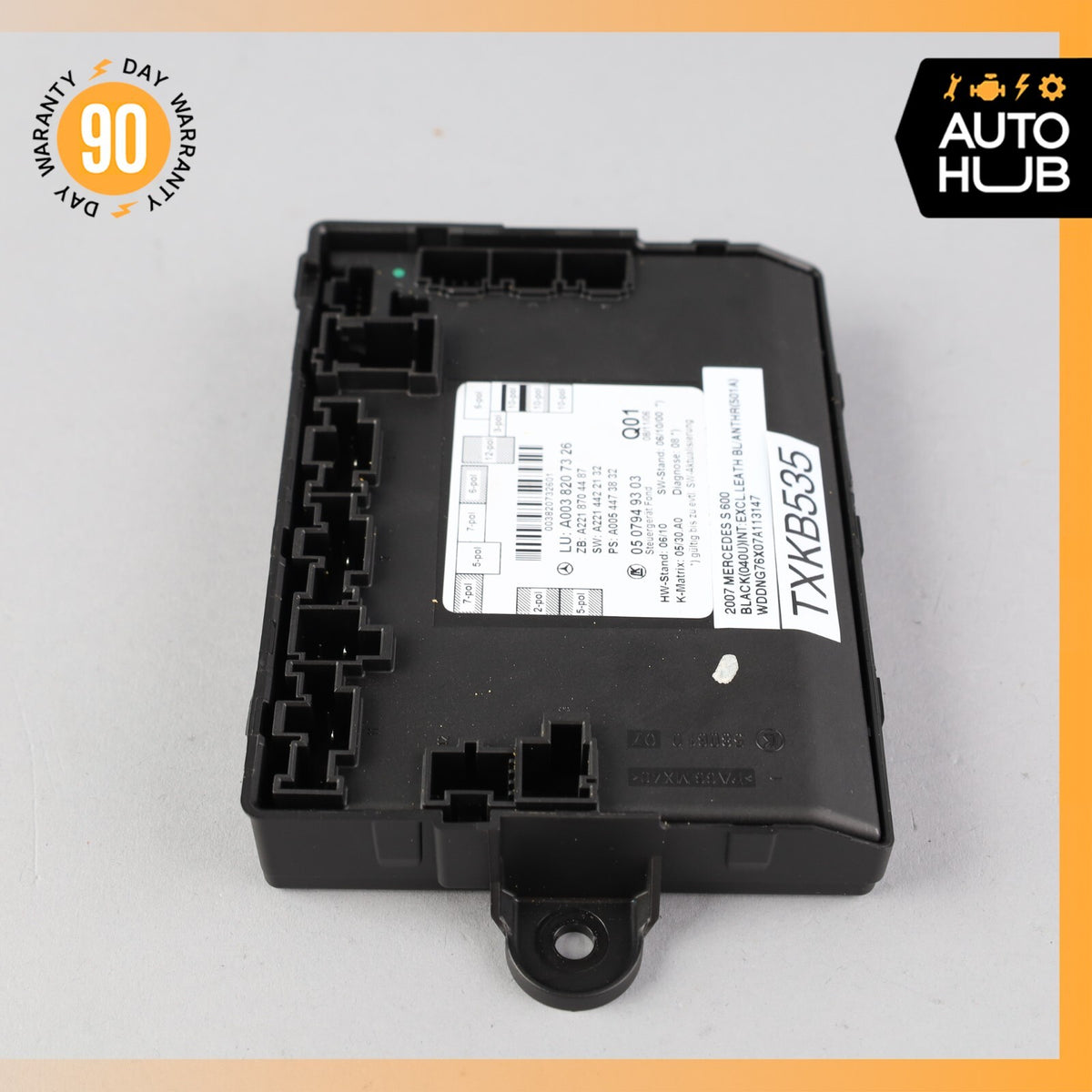 07-13 Mercedes W221 S600 S550 Rear Right or Left Side Door Control Module OEM - photo 3