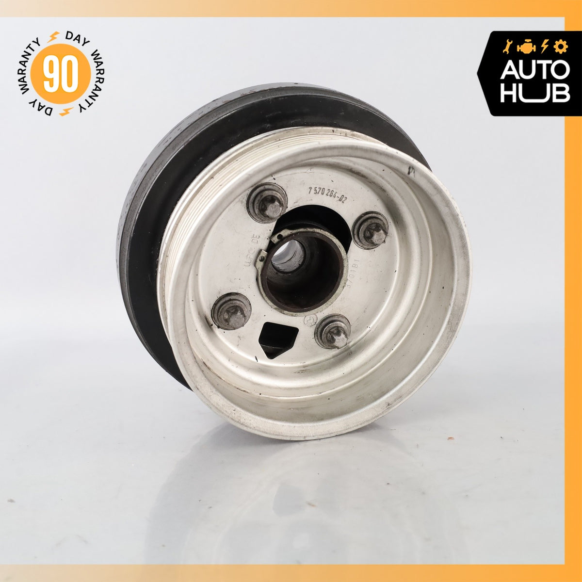 07-14 BMW E70 X5 X6 Engine Crankshaft Pulley Vibration Damper OEM - photo 6