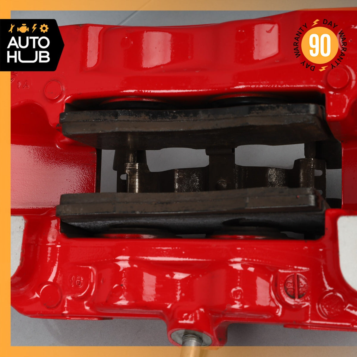 Aston Martin DB11 Rear Left Driver Side Brake Caliper Brembo Red OEM - photo 9