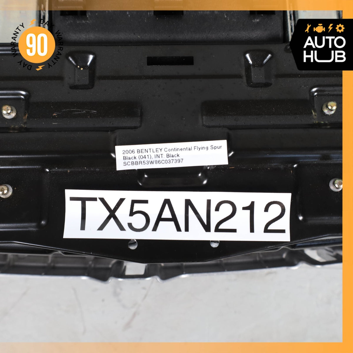 06-13 Bentley Continental Flying Spur Lower Seat Track Rail Right Side OEM 67k - photo 12