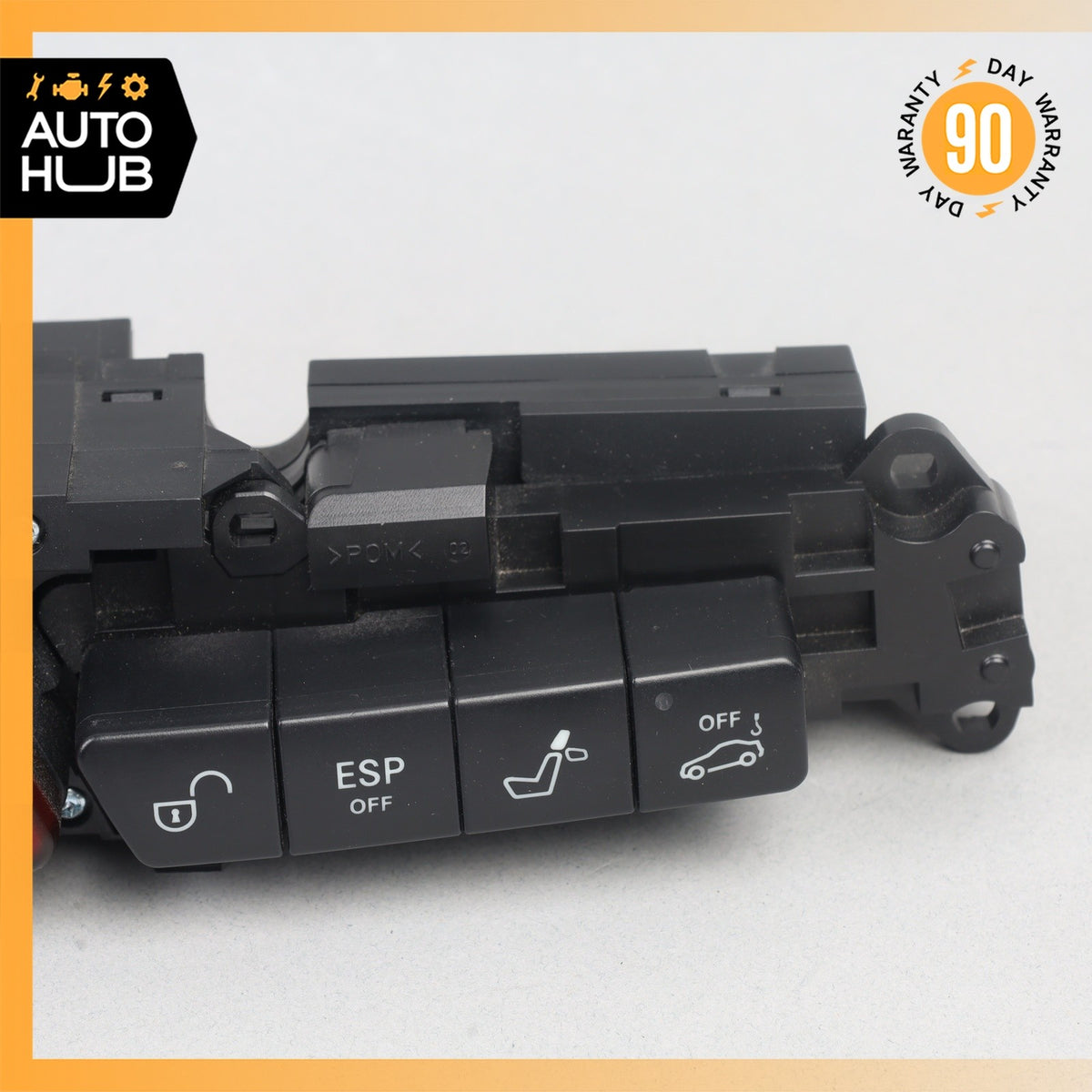 03-06 Mercedes W215 CL500 CL55 Center Dash Hazard ESP Lock Switch Control OEM - photo 5