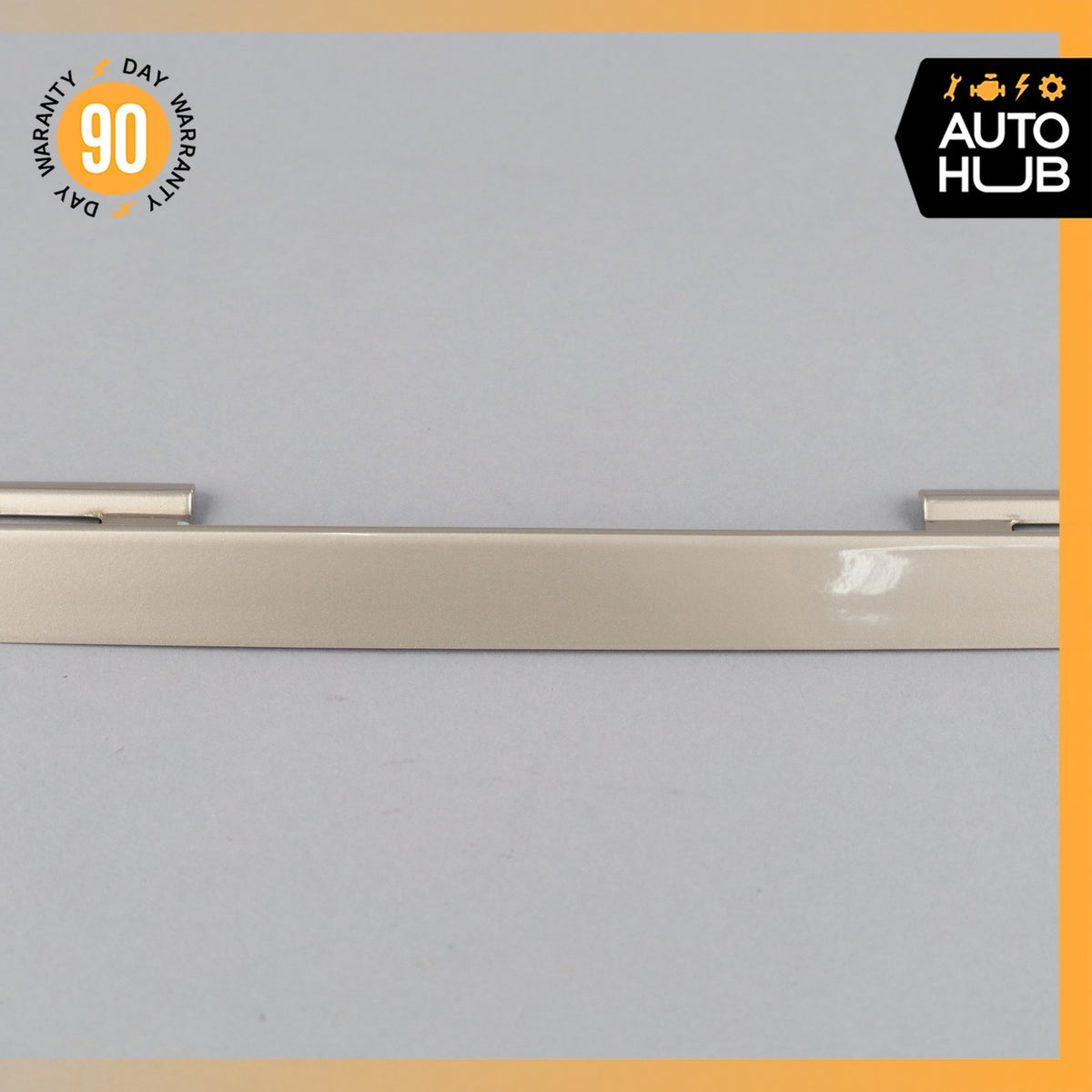 93-99 Mercedes W140 CL600 S500 S600 Coupe Trunk Lid License Plate Trim Panel OEM - photo 3